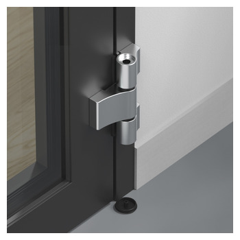 ASSA ABLOY Planet 1. Klebefuss anbringen