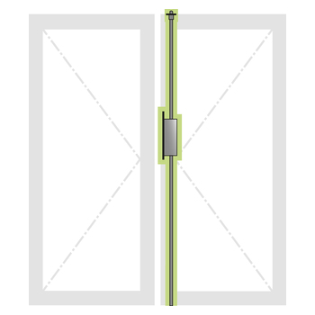 WSS Standflügel-Set 2 mit Falztreibriegel